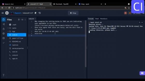 Minecraft free server 24 /7 ||10gb ram free || Hosting on cloud  | On Replit for free  | No aternos