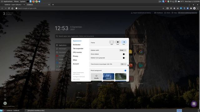 Sidekick Web Browser смотреть онлайн