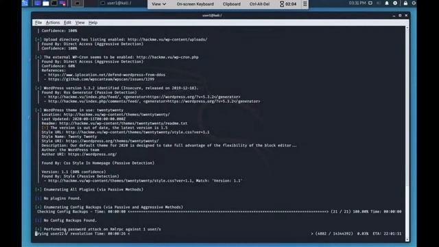 WPScan WordPress Security Scanner смотреть онлайн