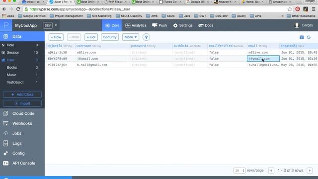 Video 2. Loading user data from other classes in Parse with Swift. Create Pointer to another class. смотреть онлайн