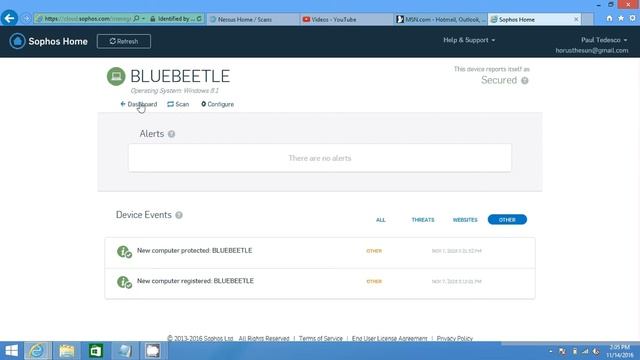 Sophos Antivirus Home - Management - applying simple Web filtering & testing it смотреть онлайн