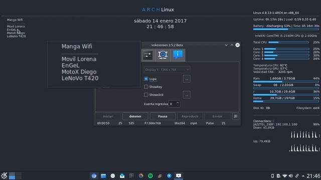 Nmap + Conky para controlar red local смотреть онлайн