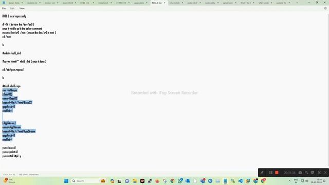How to set up local repository in rhel-9/CentOS-9 ( NO VOICE OVER )within 3 minutes. смотреть онлайн