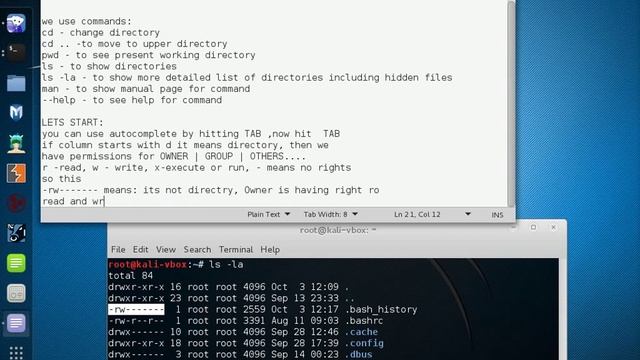 Linux Tutorial 01 - Moving in Shell смотреть онлайн