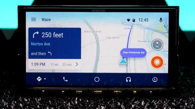 Waze on Android Auto смотреть онлайн