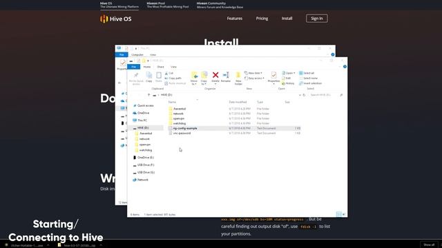 Getting Started & Connecting to HiveOS смотреть онлайн