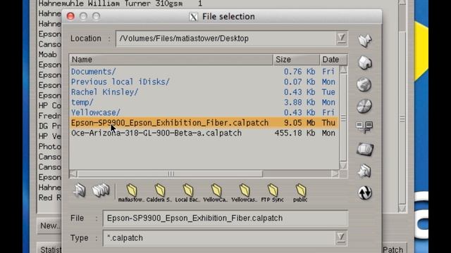 Import a media calibration into Caldera смотреть онлайн