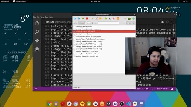 What is Conky? | Make your Desktop Amazing! смотреть онлайн