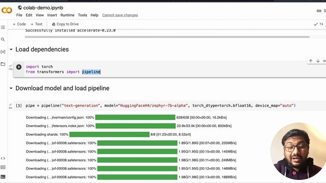 NOW, Zephyr 7B on Free Colab (W/o Quantization) смотреть онлайн