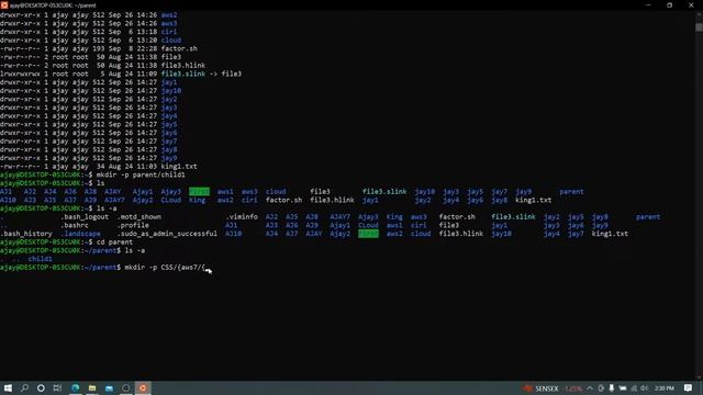 LINUX basic commands | TELUGU | UBUNTU | смотреть онлайн