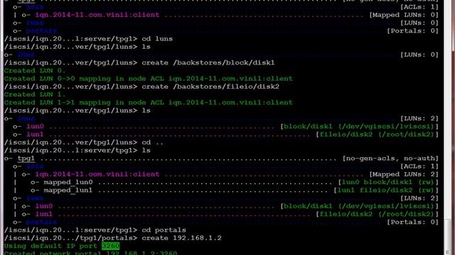 RHEL 7.0 :How to configure iSCSI target & iSCSI Initiator in Redhat Linux 7 смотреть онлайн