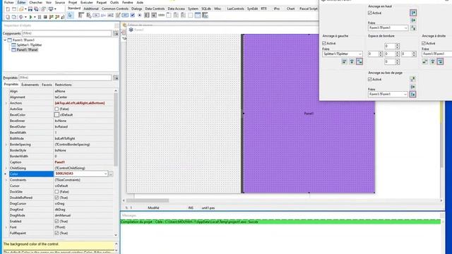 20#   Lazarus Toturial   Creating And Manipulating TPanel And TSplitter To Divide Your Workspace