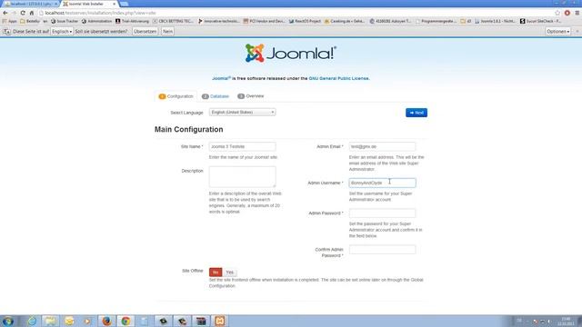 Joomla Beginner Tutorial #1 Joomla 3 1 5 local installation with XAMPP смотреть онлайн