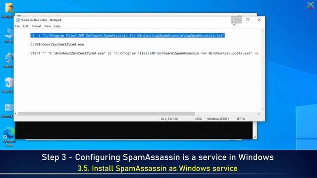 HMailServer - Part 8 - Install And Integrate SpamAssassin With HMailServer