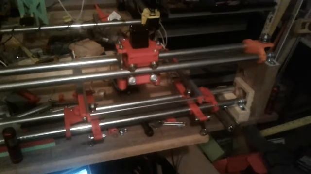 MPCNC/Phlatprinter-inspired rack-and-pinion material carrier смотреть онлайн