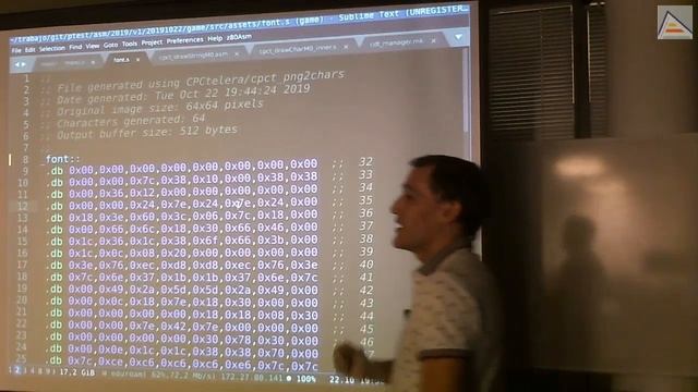 Fuentes de texto personalizadas con CPCtelera [#ASM #Z80] смотреть онлайн