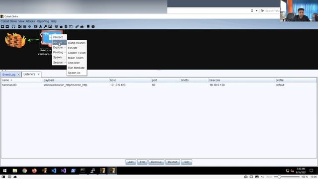 Cobalt Strike GUI Access Introduction: Red Team Training | Hacker Associate смотреть онлайн