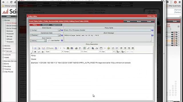 Event Policies: Syslog (Simple Example) смотреть онлайн