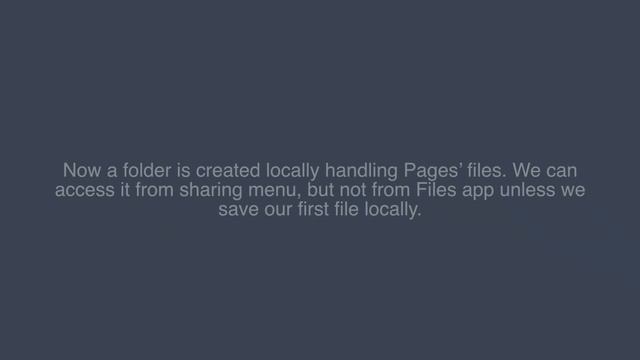 How to use Files app to save files locally in your iPhone/ iPad смотреть онлайн