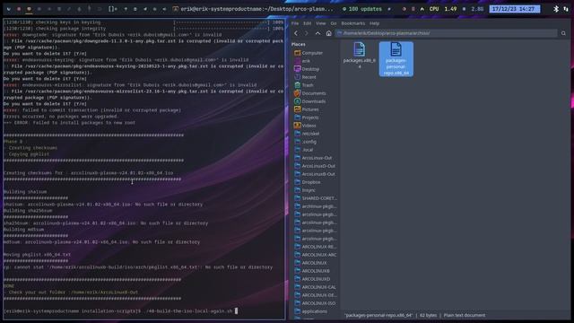 ArcoLinux : 3725 EndeavourOS - Build your own iso (BYOI) of ArcoLinux on EOS смотреть онлайн