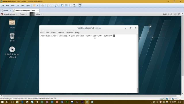 SETUP VIRT-MANAGER IN REDHAT 7.2 / CENTOS ( VIRTUALIZATION IN LINUX) смотреть онлайн