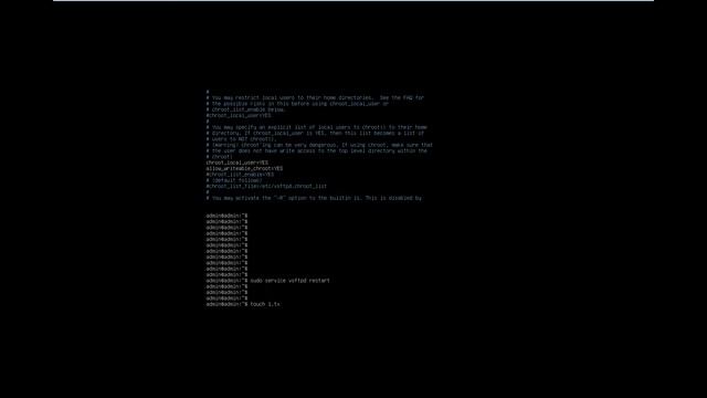 Linux - How to set up an FTP server using the CLI смотреть онлайн
