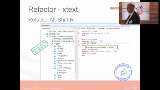 Eclipse IDE for Uniface at Dutch User Conference смотреть онлайн