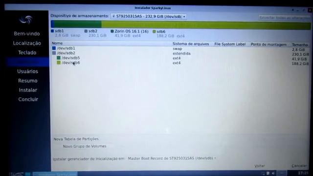 Sparky Linux 6.3 - Instalação Passo a Passo. смотреть онлайн