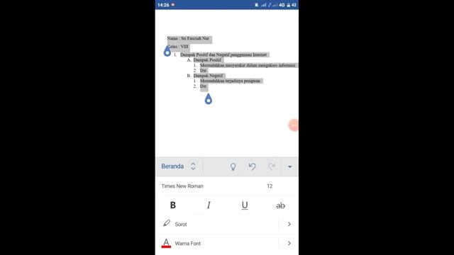 TUTORIAL MENGGUNAKAN MICROSOFT WORD DI ANDROID-ZIAH ZII смотреть онлайн