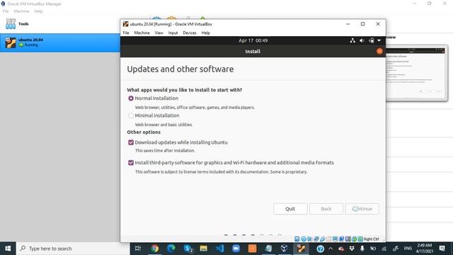 How to install ubuntu 20.04 on VirtualBox[in Amharic] & make it full screen смотреть онлайн