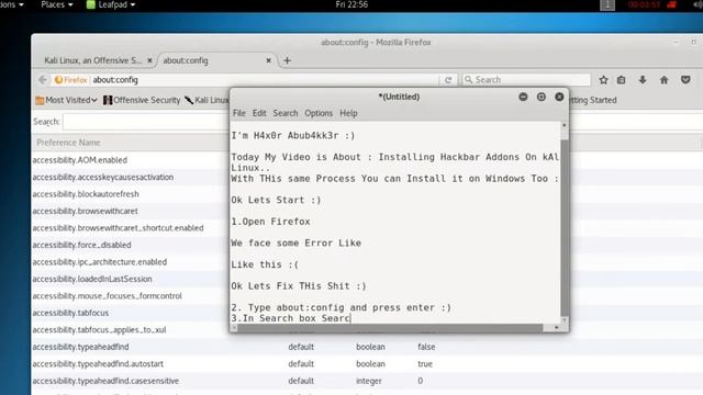 Install Moded Hackbar On Kali Linux without Verify смотреть онлайн