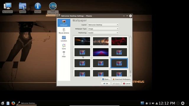 Preview on the New Linux Netrunner 15 Prometheus KDE plasma 5 смотреть онлайн
