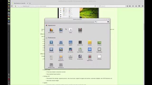 Quick look at new features in Linux Mint 18.1 Cinnamon смотреть онлайн