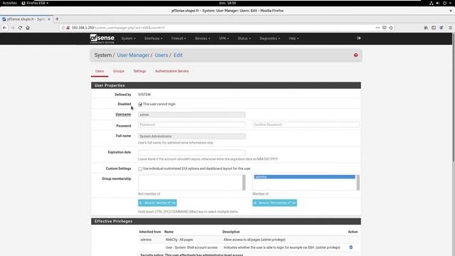 pfSense 2.4.5 - Activation, Configuration et Test SSH avec port personnalisé ! смотреть онлайн