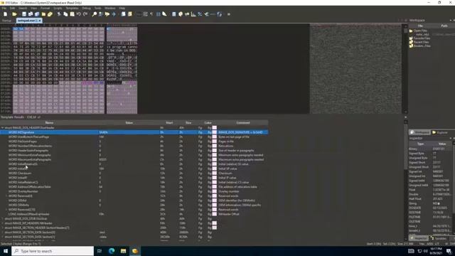 29- Working with 010 Templates - PE File (Part #1) смотреть онлайн