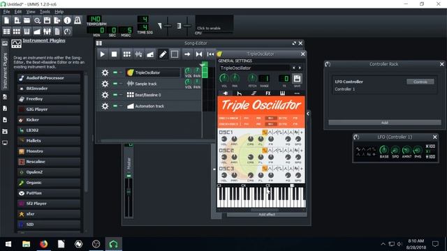 LMMS Lesson 12 - Controller Rack смотреть онлайн