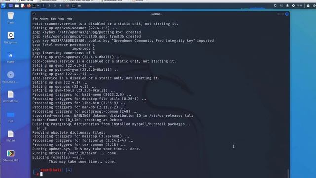 How to install OpenVAS in Kali - Cài đặt OpenVAS trên Kali - Phần 1 смотреть онлайн