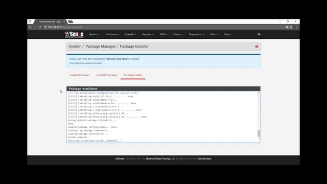How to install Squid in Pfsense 2.3.2 смотреть онлайн
