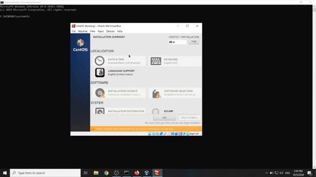 CentOS 7 (Minimal) Installation on VirtualBox смотреть онлайн