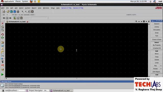 MENTOR GRAPHICS PYXIS : CS AMPLIFIER 1 Schematic смотреть онлайн