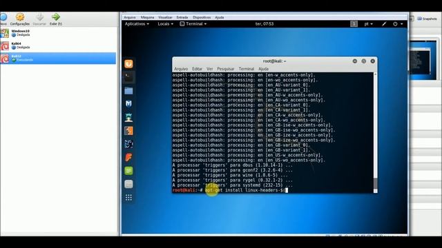 Atualizar o Kernel e os cabeçalhos no kali Linux 2.0 смотреть онлайн