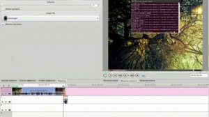Создание переходов в Kdenlive
