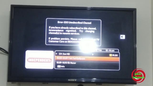 Independent TV shutdown all hd Channels in mahabachat pack//after TRAI New rules 2019 смотреть онлайн
