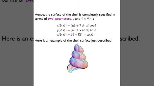 The Geometry and Pigmentation of Sea Shells: Part 3 of 4 смотреть онлайн