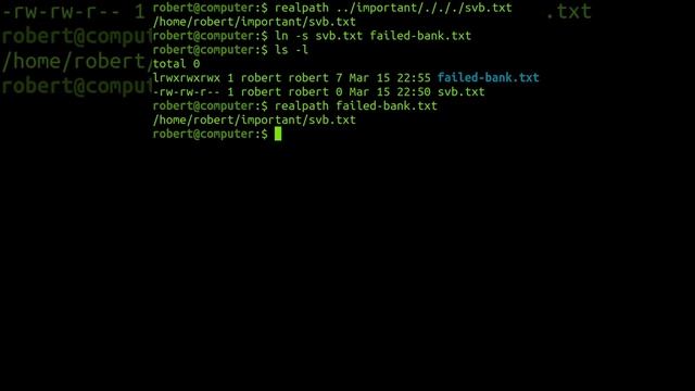 The 'realpath' Command In Linux смотреть онлайн