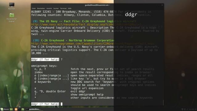 ddgr - DuckDuckGo im Terminal (Deutsch) смотреть онлайн