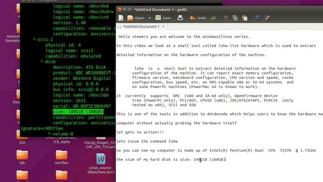 lshw-Extract hardware information on linux using lshw смотреть онлайн