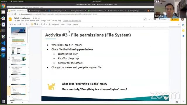 Crio Winter of Doing : Linux Session смотреть онлайн