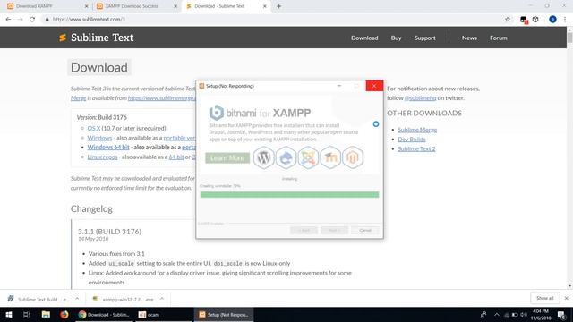 Installing xampp and sublime in sinhala смотреть онлайн