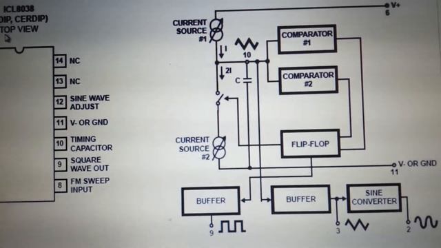 Function Generator ICL8038 смотреть онлайн
